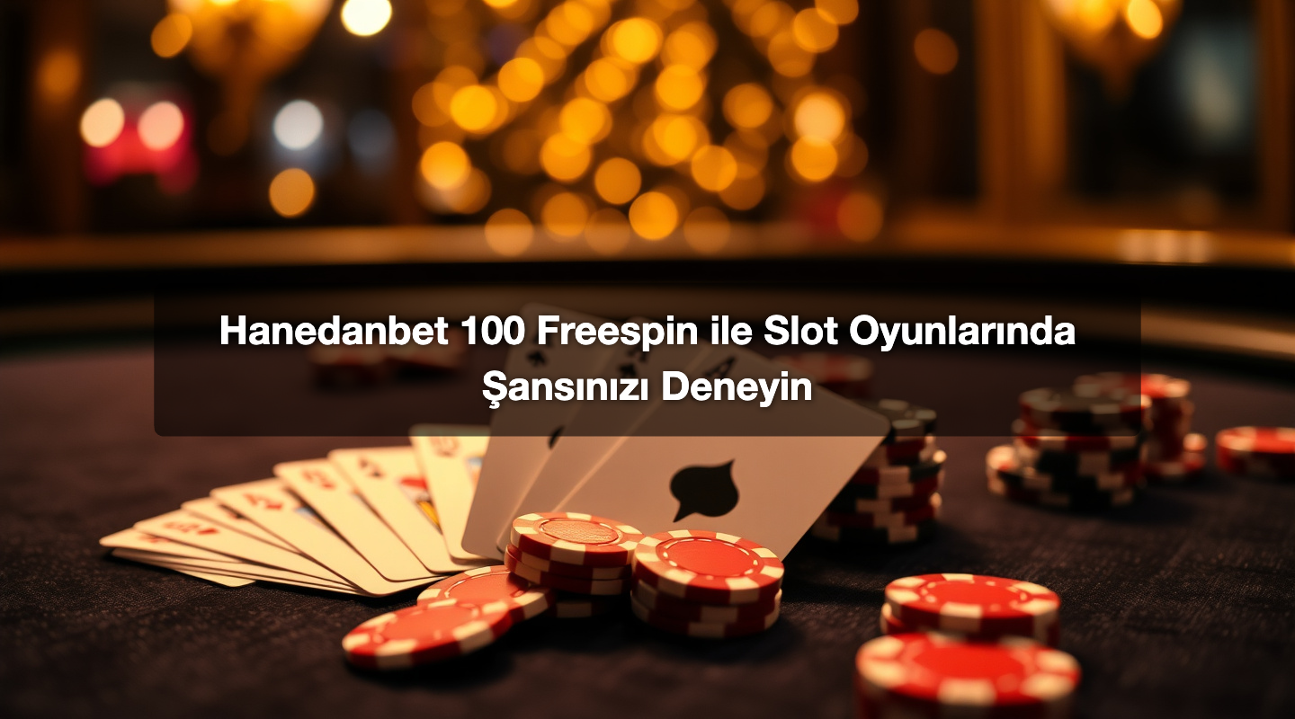 Hanedanbet 100 Freespin ile Slot Oyunlarında Şansınızı Deneyin